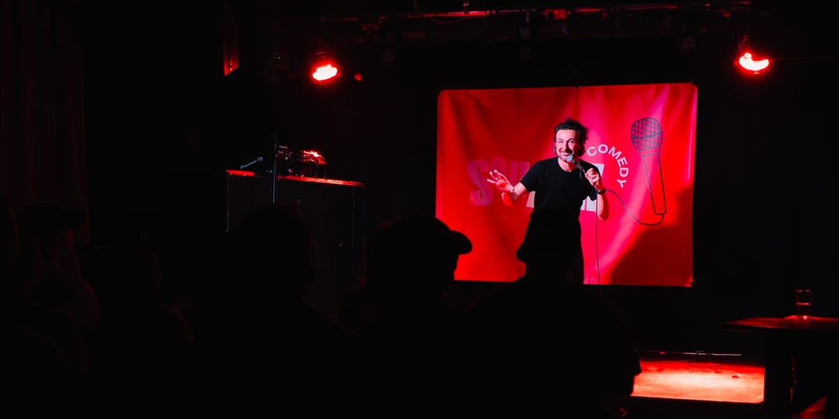 Squawk Comedy tonight - what a fab lineup